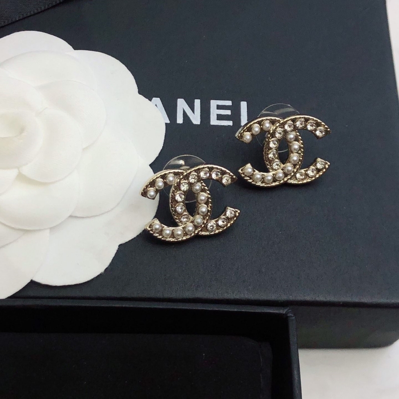 Ch*el earrings